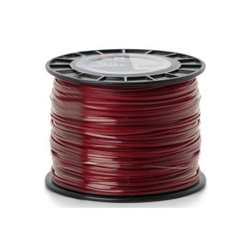 Husqvarna 597668921 Opri Quadra Tırpan Misinası Bordo  3MM 240MT 4 KÖŞE