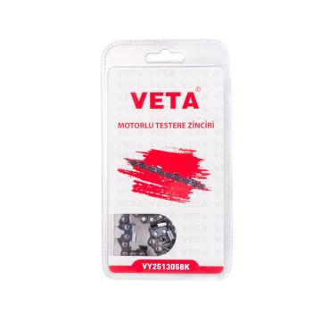 Veta VY2513058K Motorlu Testere Zinciri 1/4'' .050'' - 1,3mm Ayak Yuvarlak 29 Diş