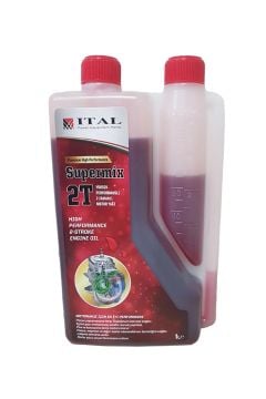 İtal Supermix 2 İki Zamanlı Motor Yağı 1 Lt Ölçekli