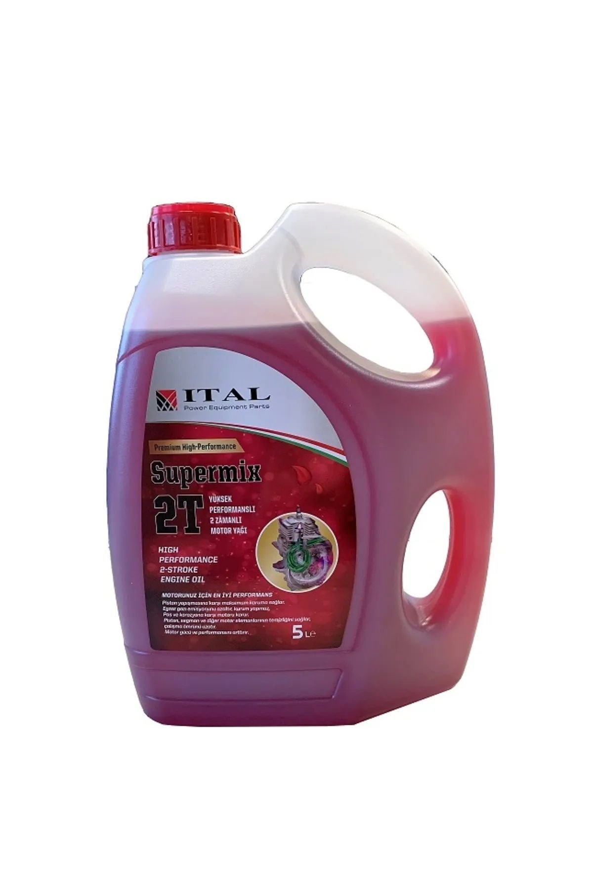 İtal Supermix 2 İki Zamanlı Motor Yağı 3 Lt