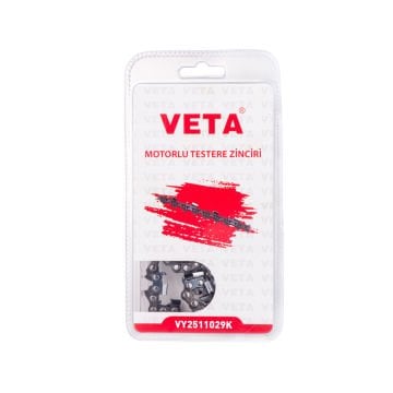Veta VY2511029K Motorlu Testere Zinciri 1/4'' .043'' - 1,1mm Ayak Yuvarlak 14.5 Diş