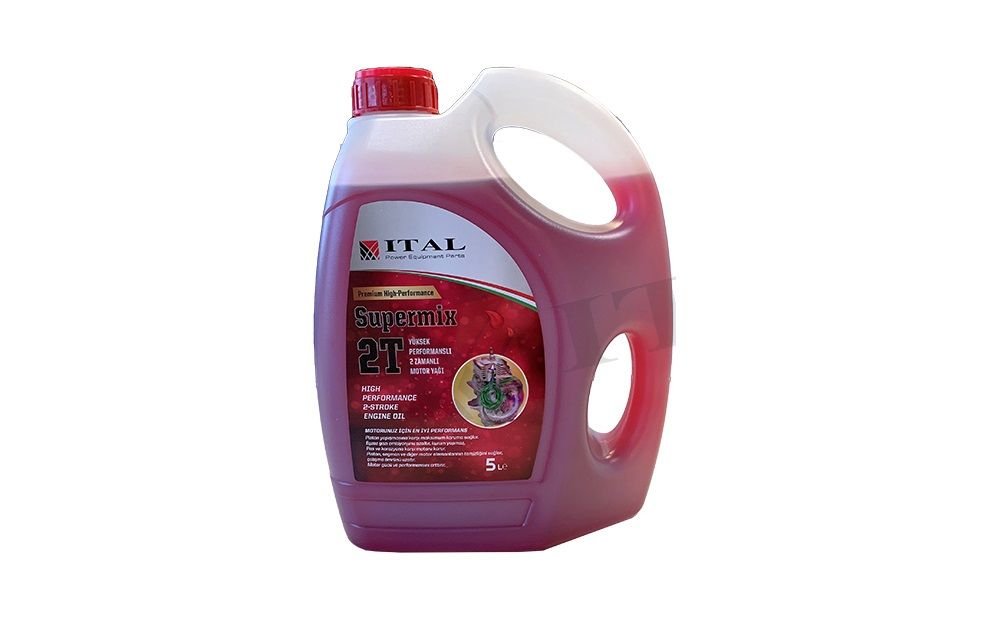 İtal Supermix 2 İki Zamanlı Motor Yağı 5 Lt