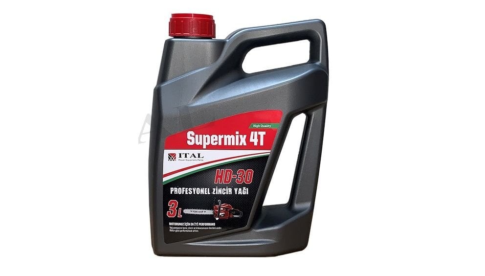 İtal Supermix Motorlu Testere Kılavuz ve Zincir Yağı 3 Lt (HD-30)