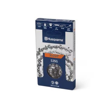 Husqvarna X-CUT 585639564 Motorlu Testere Zinciri 32 DİŞ S35G .325 1,5mm YARIM KÖŞELİ