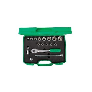 Elta 1/2'' Altı Köşe Lokma Anahtar Takımı 17 Parça (1115002017)