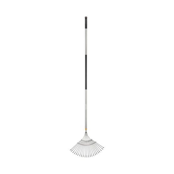 Fiskars 1076977 Ergonomik Beyaz Yaprak Tırmığı - Metal