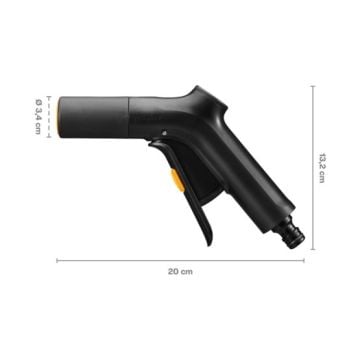 Fiskars 1070838 Solid Düz Tip Sulama Tabancası Sert Püskürtme