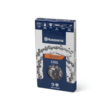 Husqvarna 585639572 X-CUT Motorlu Testere Zinciri  36 DİŞ S35G .325 1,5mm YARIM KÖŞE