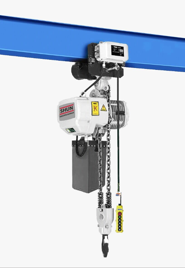 Shun 4 Hareketli Elektrikli Zincirli Vinç Caraskal 500 Kg