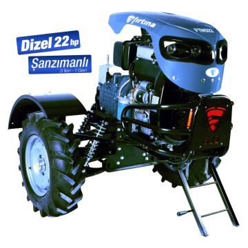 Fırtına FTN 522 Dizel Çapa Makinası Amortisörlü 22 Hp