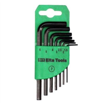 Elta Allen Anahtar Takımı Altı Köşe 7 Parça (4908003107)