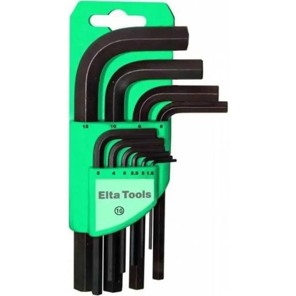 Elta Allen Anahtar Takımı Altı Köşe 10 Parça (4908003110)