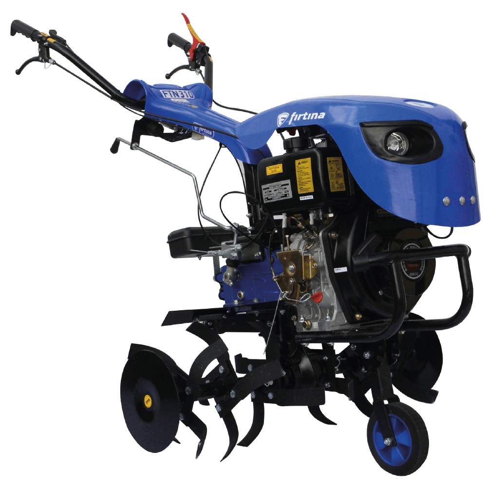 Fırtına 5,5 Hp Dizel Çapa Makinası - İpli, 3 İleri 1 Geri Şanzımanlı, Tekerlek Dahil