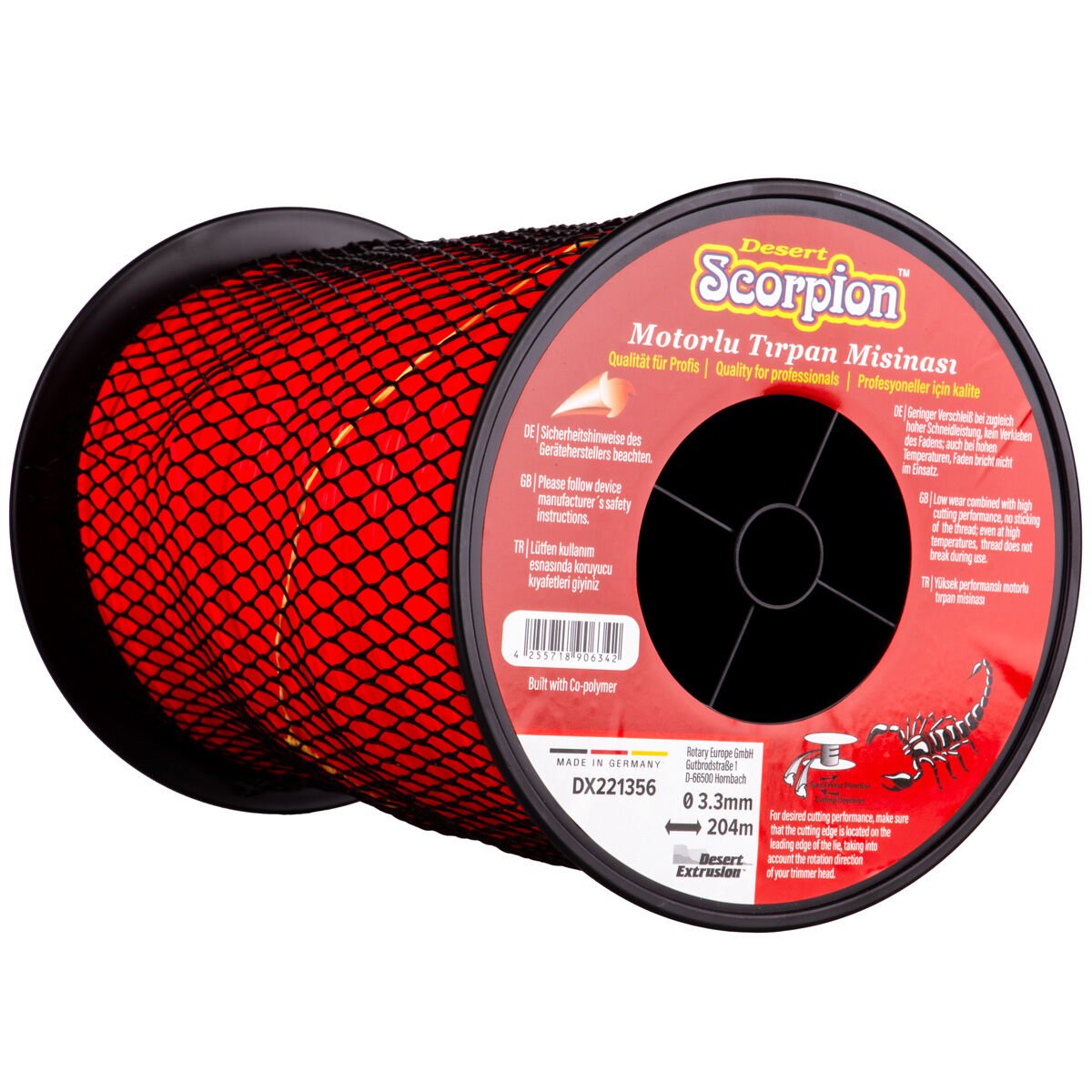 Desert Scorpion DX221356 Misina 3.3 Mm 204 Mt Kırmızı 3 Köşe