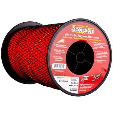Desert Scorpion DX221356 Misina 3.3 Mm 204 Mt Kırmızı 3 Köşe