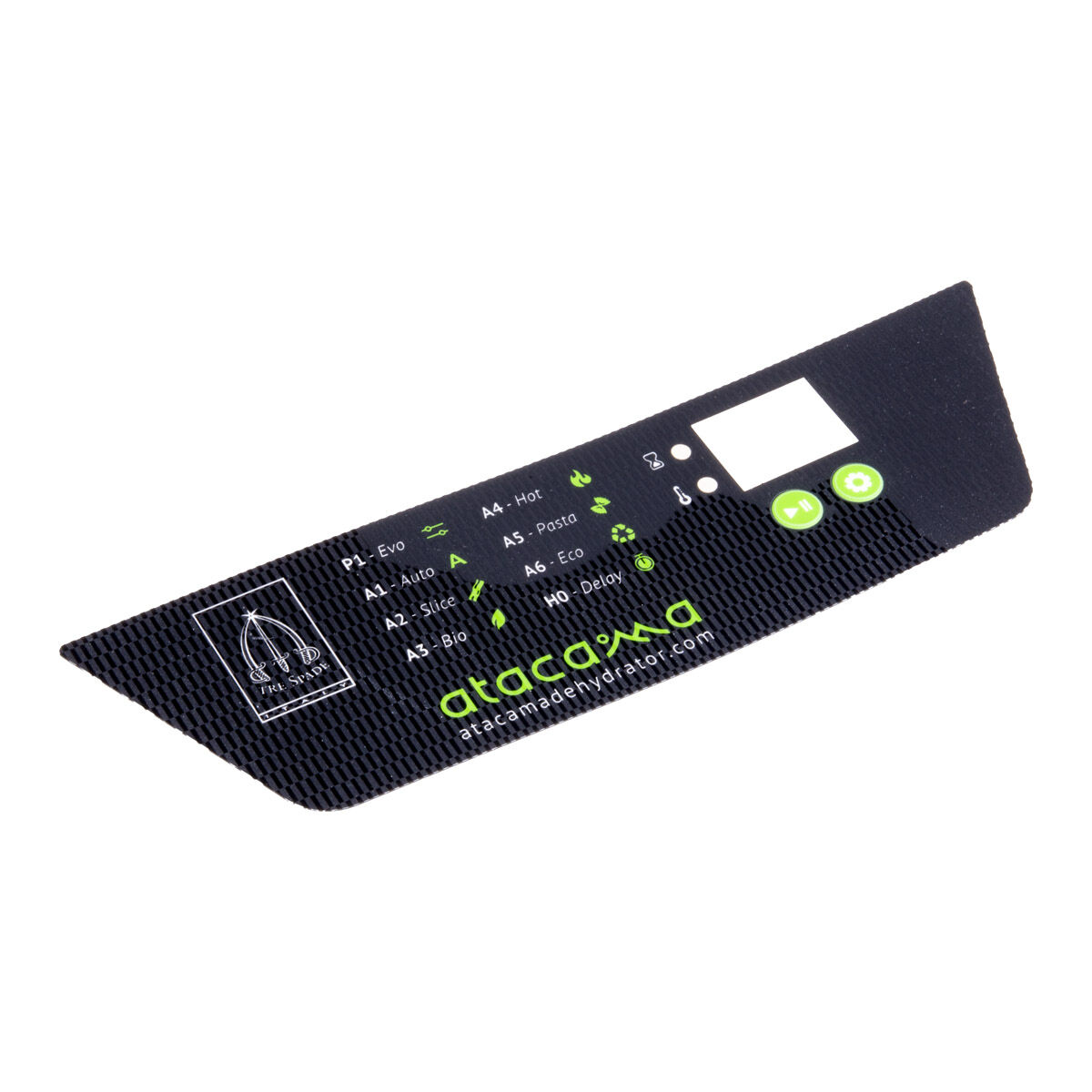 Tre Spade F77000 / F77000/DL Orijinal Ön Panel Etiketi (F77014)