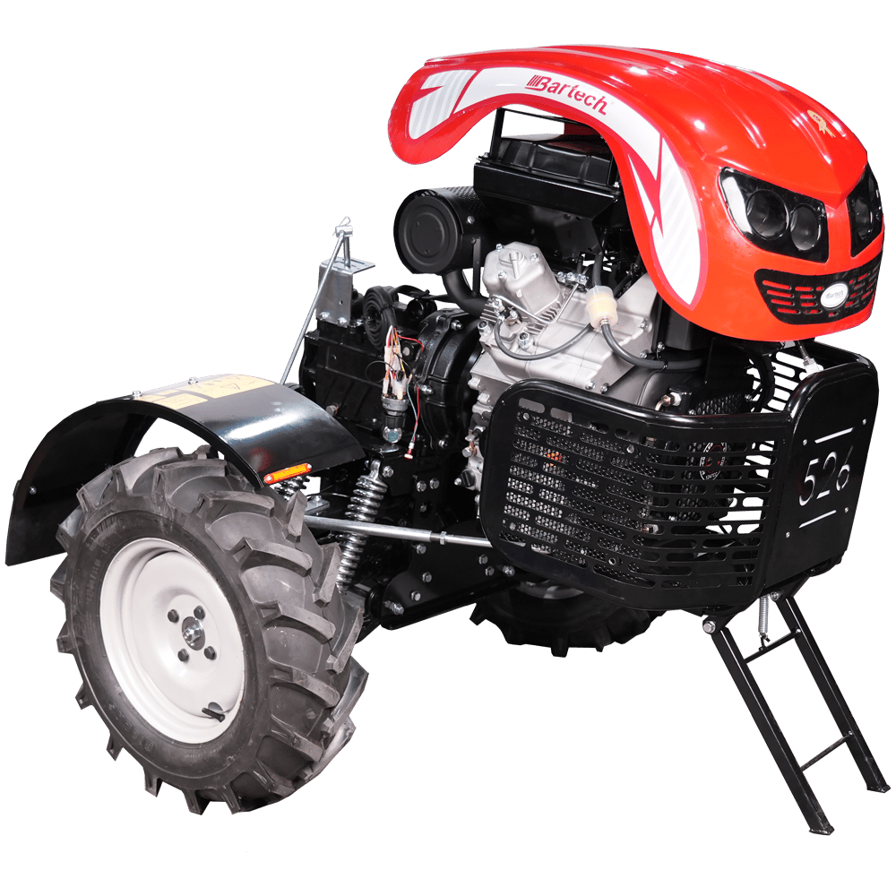 Bartech 526 Dizel Çapa Makinası Amortisörlü 26 Hp