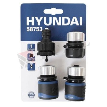Hyundai 58753 Hortum Bağlantı Adaptörü 4'lü Set