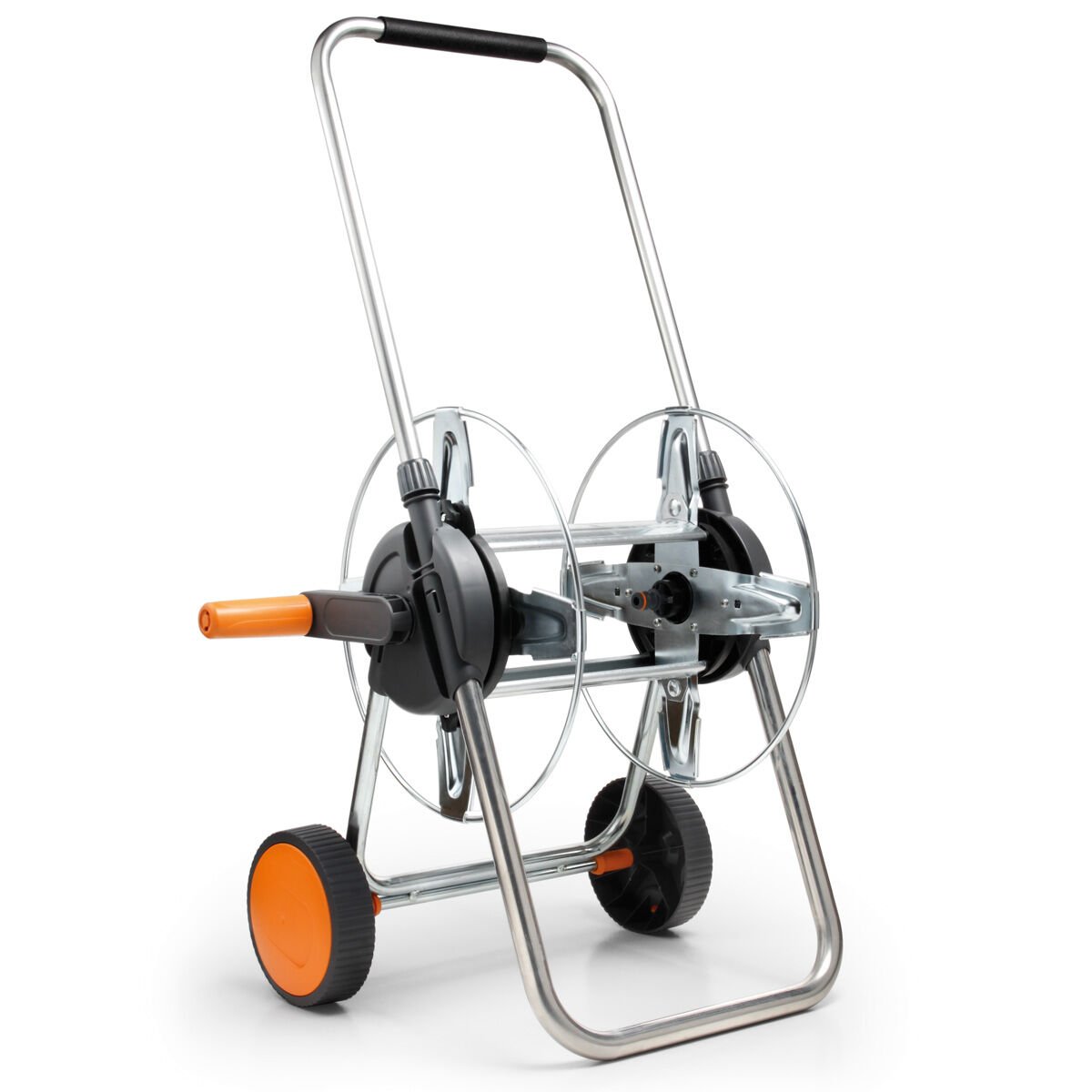 Gf Gf80005787 Hortum Makarası Tekerlekli Metal Teleskopik Kollu Set 60 Metre
