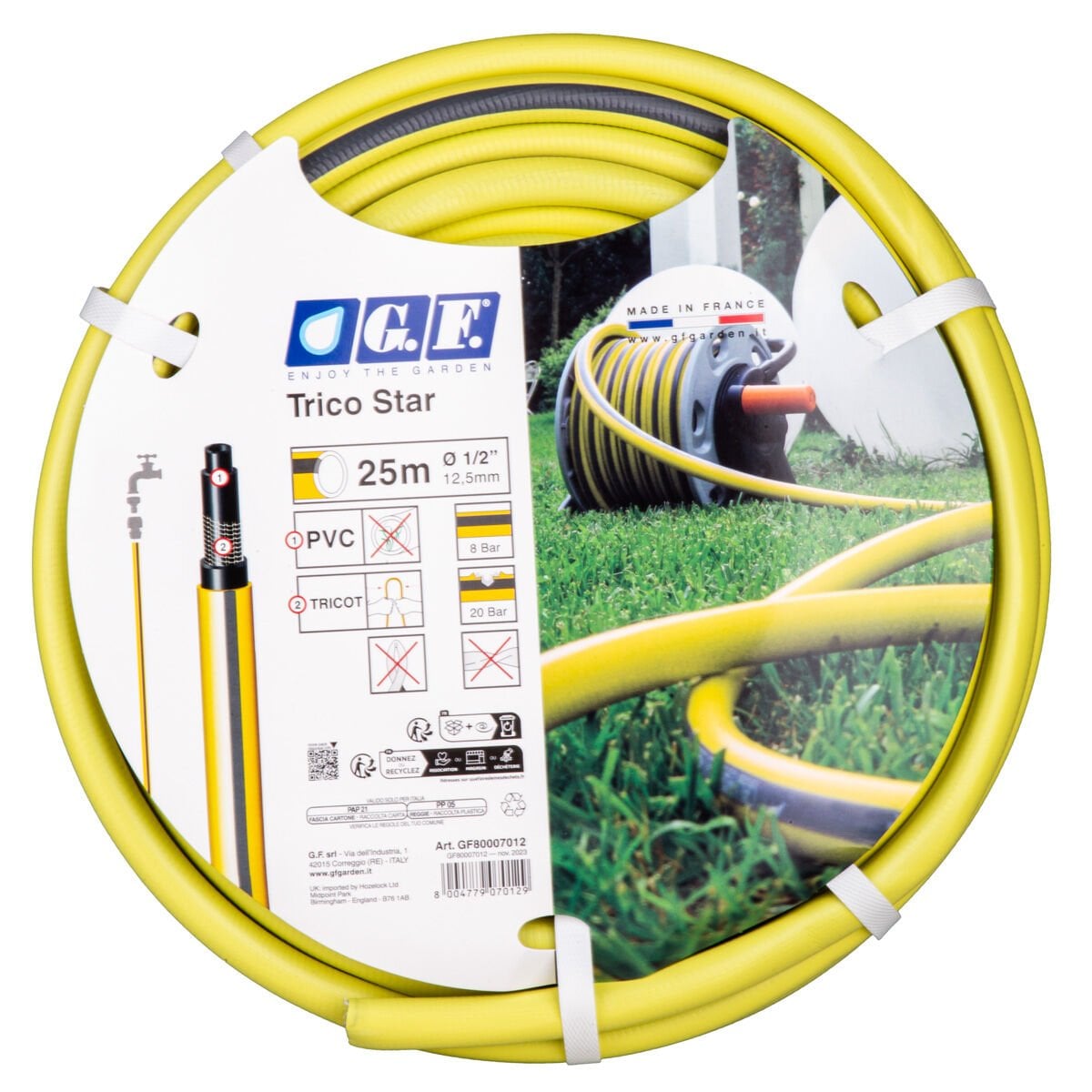 Gf Gf80007012 Hortum Trico Star 1/2'' 25 Metre