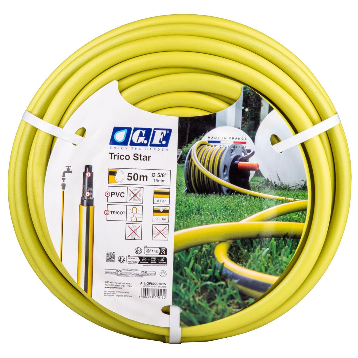 Gf Gf80007015 Hortum Trico Star 5/8'' 50 Metre