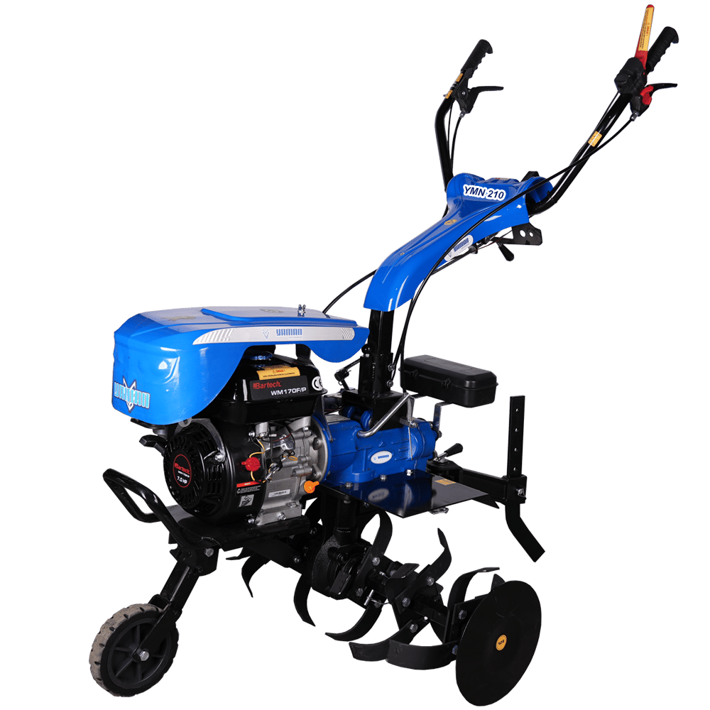 Yaman YMN 210 7 Hp Benzinli Çapa Makinası - İpli, 2 İleri 1 Geri Şanzımanlı, Tekerlek Dahil