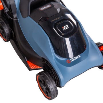 Senix LPPX2-L-EU Akülü Çim Biçme Makinesi 4.0Ah Akü ve Şarj Aleti