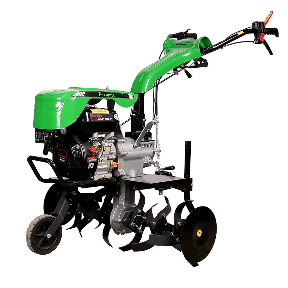 Farmate 3+1 7 Hp Benzinli Çapa Makinası - İpli, 3 İleri 1 Geri Şanzımanlı, Tekerlek Dahil