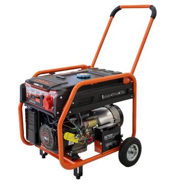 Orac OJ8000E-3 Benzinli Jeneratör 6.5 kW (Marşlı, Trifaze)