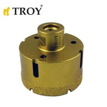 TROY 27450-68 Avuç Taşlamalar için Seramik Kuru Elmas Delici, 68mm