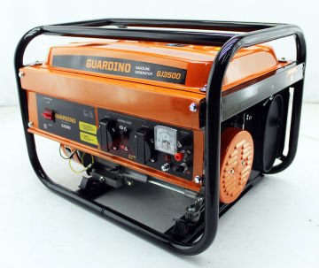 Guardino GJ3500 Benzinli Jeneratör 2.8 kW (İpli, Monofaze)