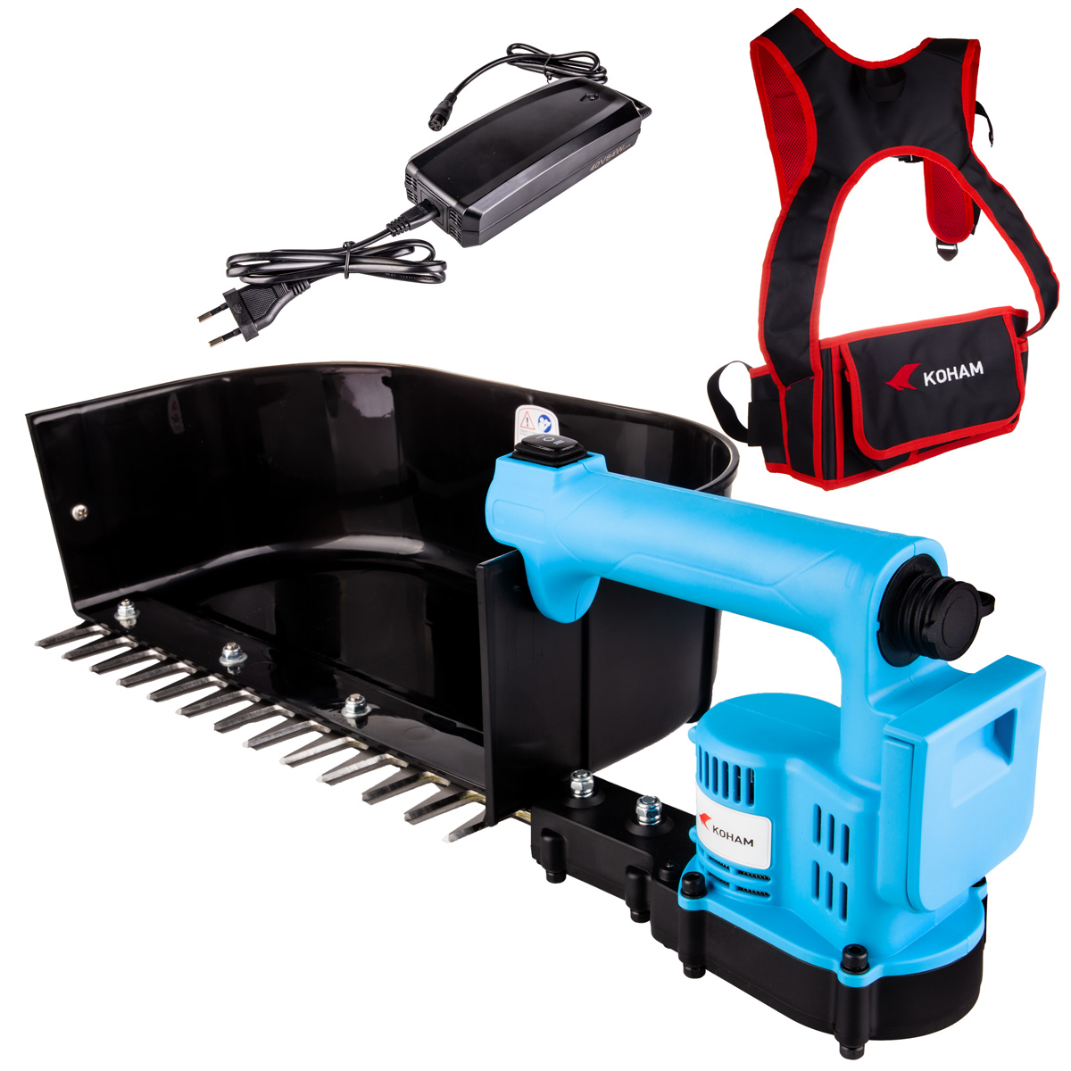 Koham KH-TP30E Akülü Sepetli Çay Toplama Makinesi 30 Cm