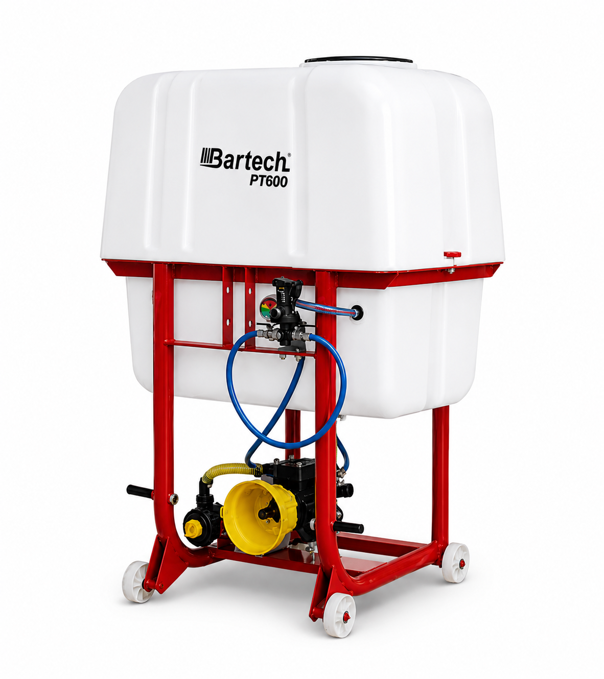 Bartech PT600 600 Litre Şaftlı, Traktör Arkası Pülverizatör - Makaralı, Tabancalı