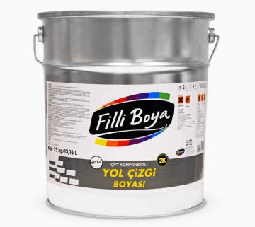Filli Boya Çift Kompenantlı Yol Çizgi Boyası 25 Kg