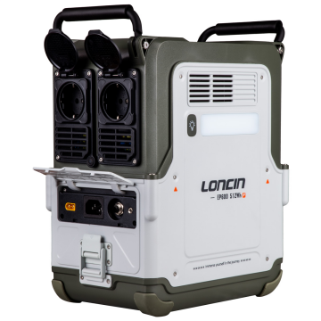 Loncin EP600-2 Taşınabilir Güç İstasyonu 512 Wh