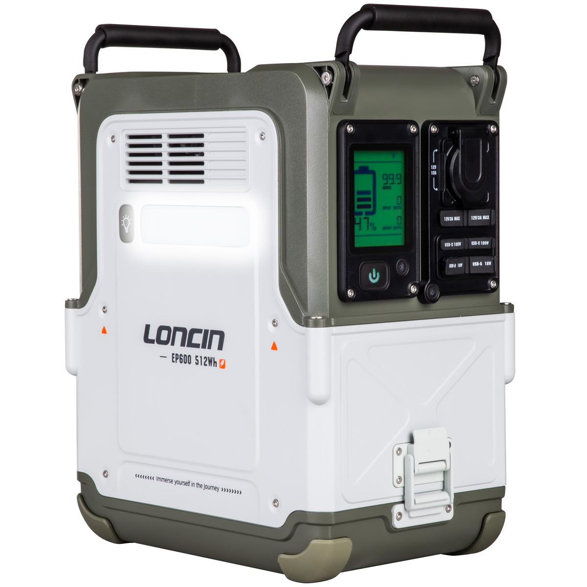 Loncin EP600-2 Taşınabilir Güç İstasyonu 512 Wh