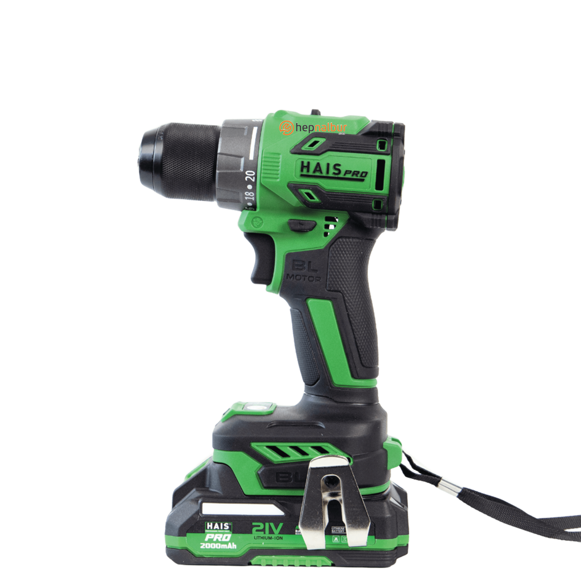 Hais Pro RB-DB2101 Akülü Darbesiz Vidalama 2*2 Ah