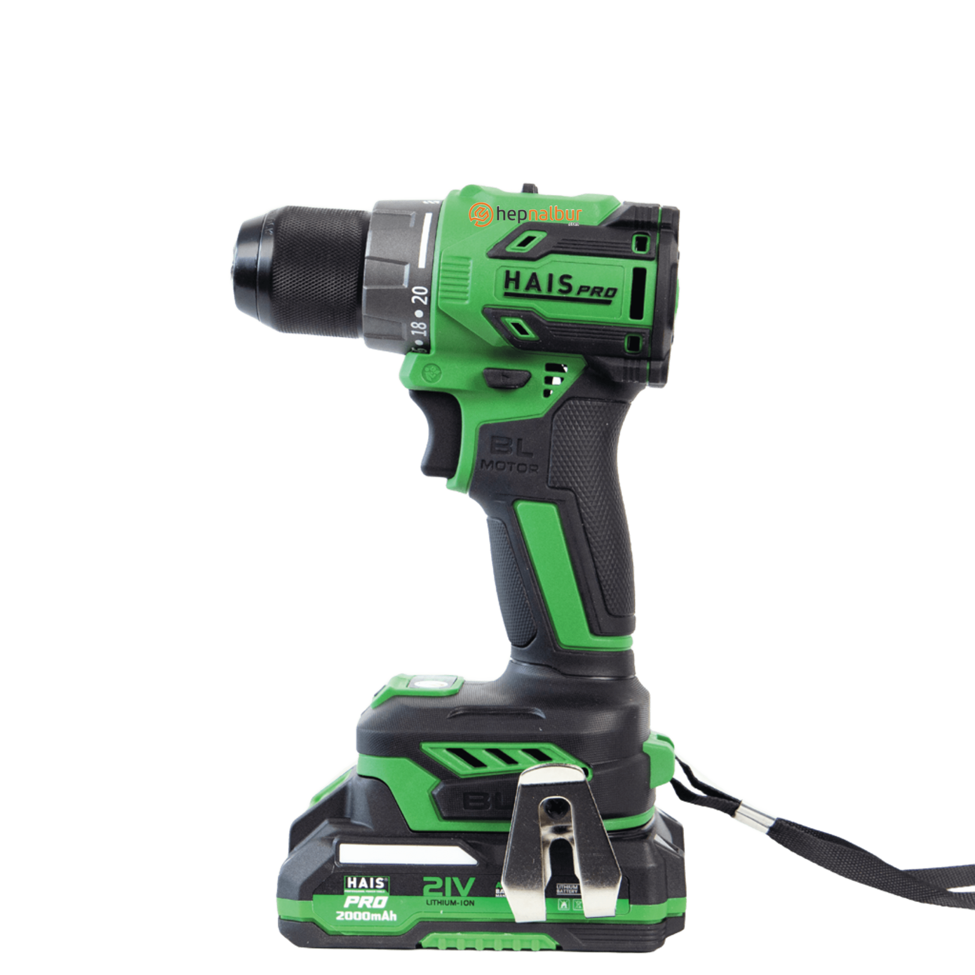 Hais Pro RB-DB2101 Akülü Darbesiz Vidalama 2*2 Ah