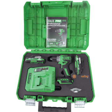 Hais Pro RB-DB2101 Akülü Darbesiz Vidalama 2*2 Ah