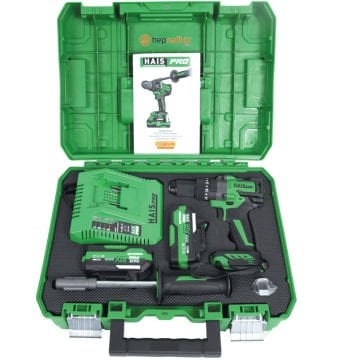 Hais Pro RB-DB2109 Akülü Darbeli Matkap 2*4 Ah