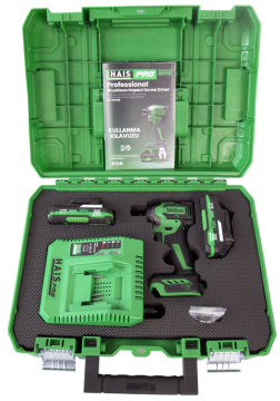 Hais Pro RB-SD2108 Akülü Darbeli Vidalama 2*2 Ah