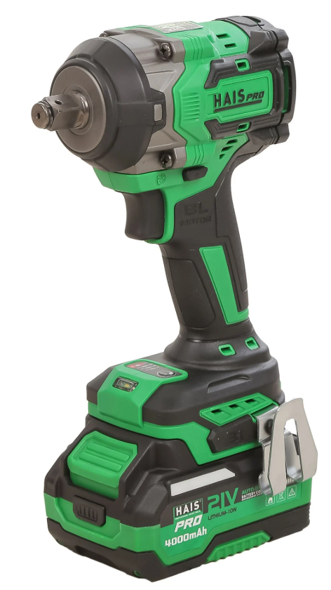 Hais Pro RB-809 Akülü Darbeli Somun Sıkma 850 Nm 2*4 Ah