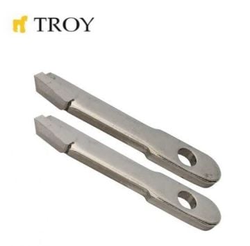 TROY 27492-R2 Vantuzlu Daire Testere Yedek Bıçak Seti, Tungsten Karpit