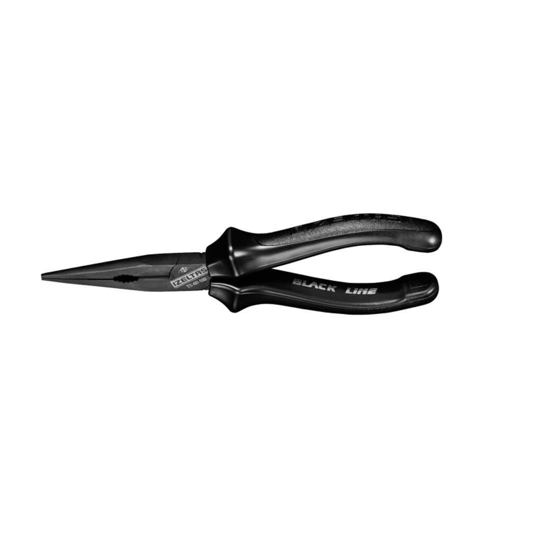 İzeltaş  180 Mm  Kargaburun Düz Uçlu Black Line (13000005117)