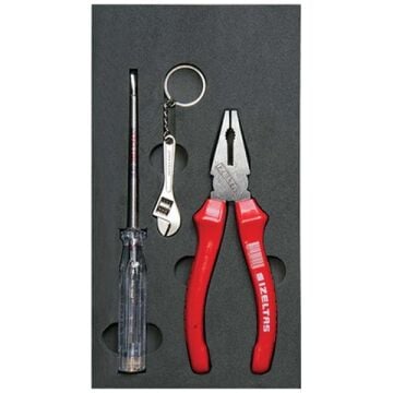 İzeltaş  Pense Ve Kontrol Kalemi 2'Li Set ( Anahtarlıklı ) (3020001002)