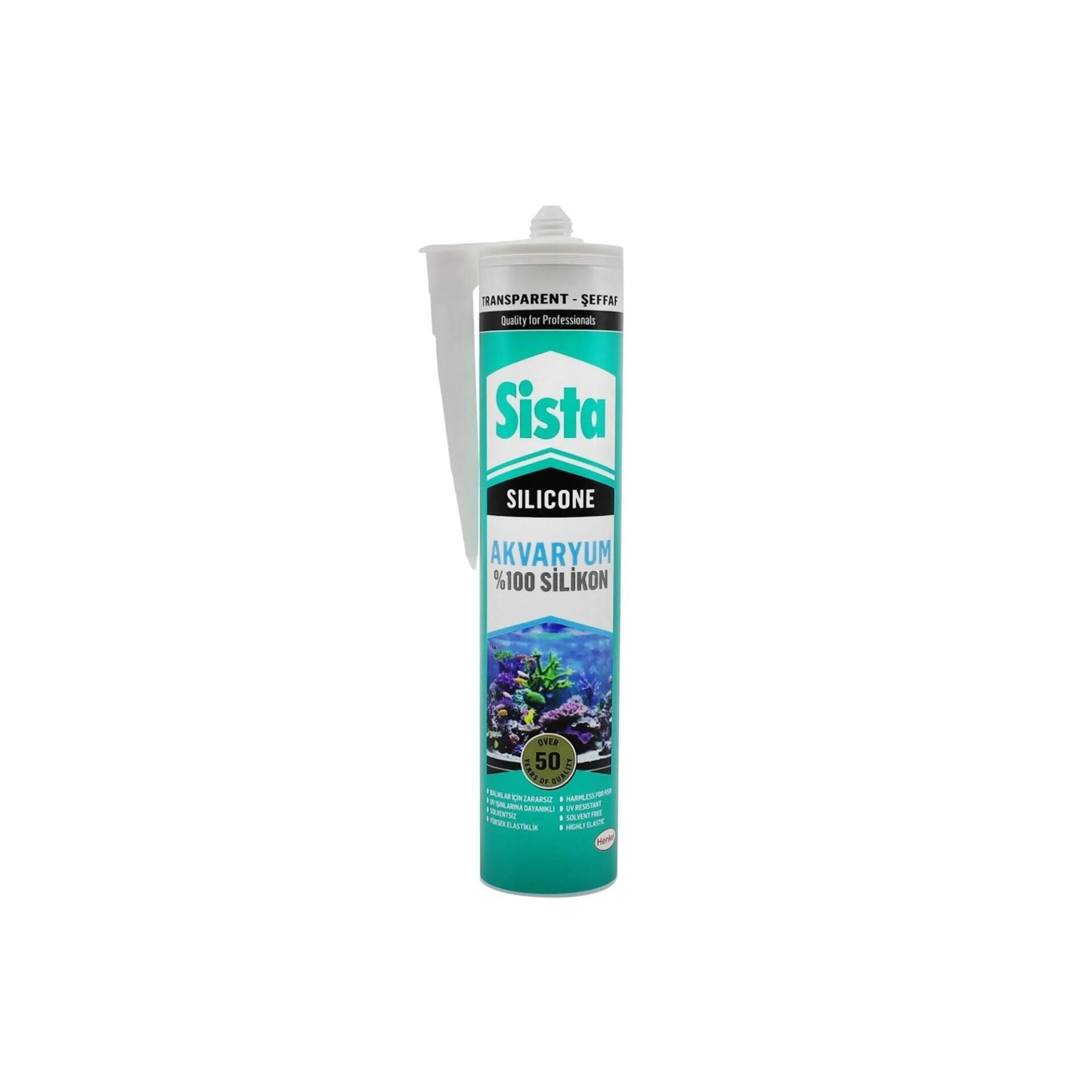 Sista Akvaryum Silikonu 280 Ml Şeffaf