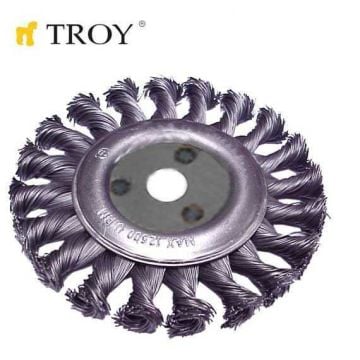 TROY 27706-178 Burma Telli Daire Fırça (178mm)
