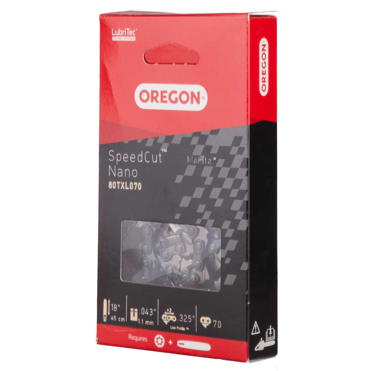 Oregon 80TXL070E Motorlu Testere Zinciri 35 Diş 3/25 Köşeli Nano
