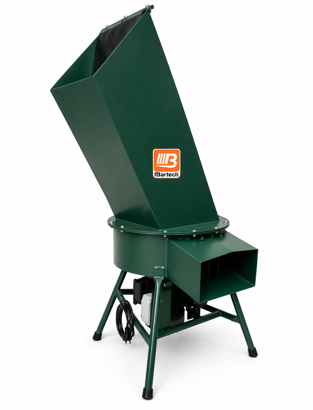 Bartech Yaş Ot Sap Parçalama Makinası - Elektrikli, 4 Hp, 220 V