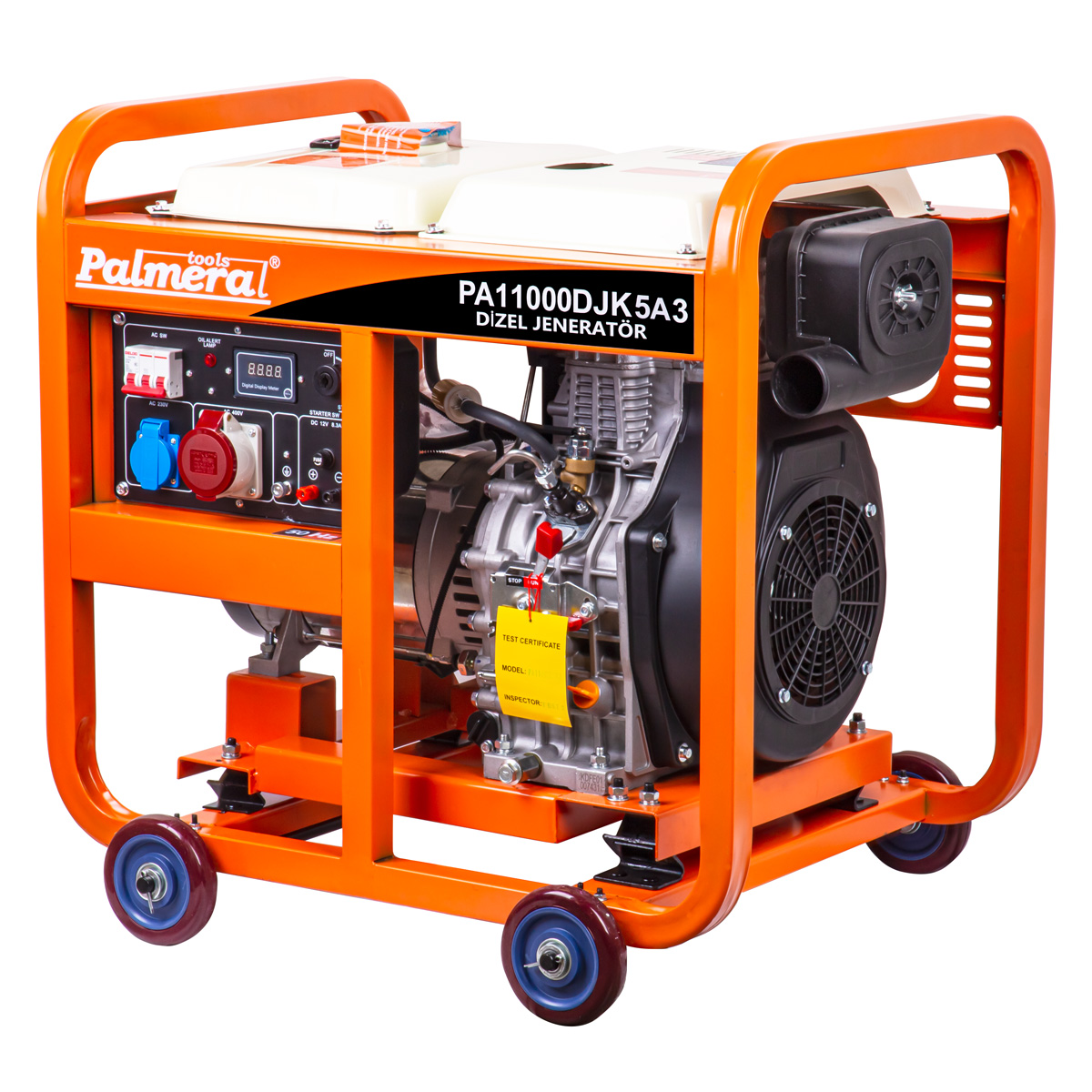Palmera PA11000DJK5A3 Dizel Marşlı Trifaze Jeneratör 11Kva Uyumlu